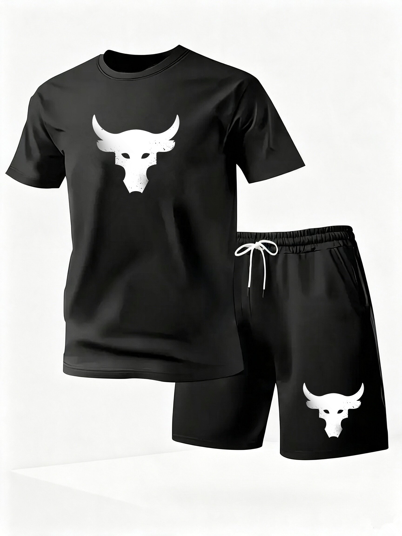 Summer Clothing For Young Men - ชุดเสื้อยืดแขนสั้นและกางเกงขาสั้นผู้ชายสำหรับฤดูร้อน แห้งเร็ว สไตล์ลำลอง แฟชั่นสตรีท วิ่งออกกำลังกาย ชุด