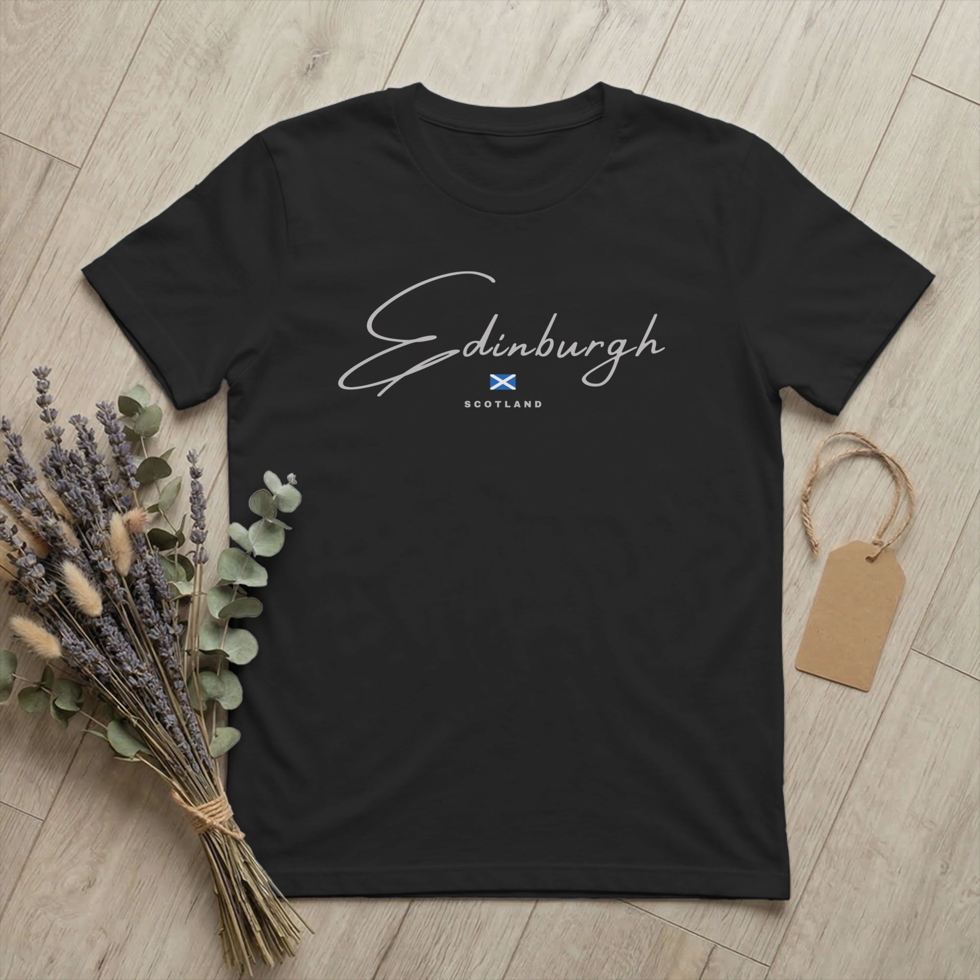 Summer Clothing Edinburgh - เสื้อยืดผู้ชายเอดินบะระสกอตแลนด์สหราชอาณาจักรเสื้อยืดผ้าฝ้ายแปลกใหม่แขนสั้นเสื้อยืดลายธงชาติอังกฤษเสื้อผ้าคอกลมฤดูร้อน
