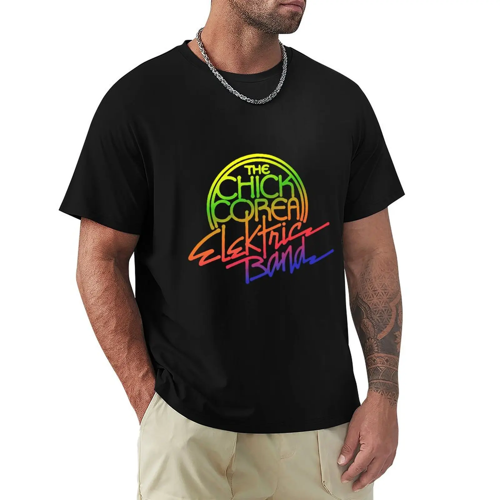 Vintage Summer Clothing Men - เสื้อผ้าวินเทจพิมพ์ลายรูปสัตว์ของเด็กผู้ชายเสื้อผ้าหน้าร้อน Kaus band อีเลคทริค MODE Korea