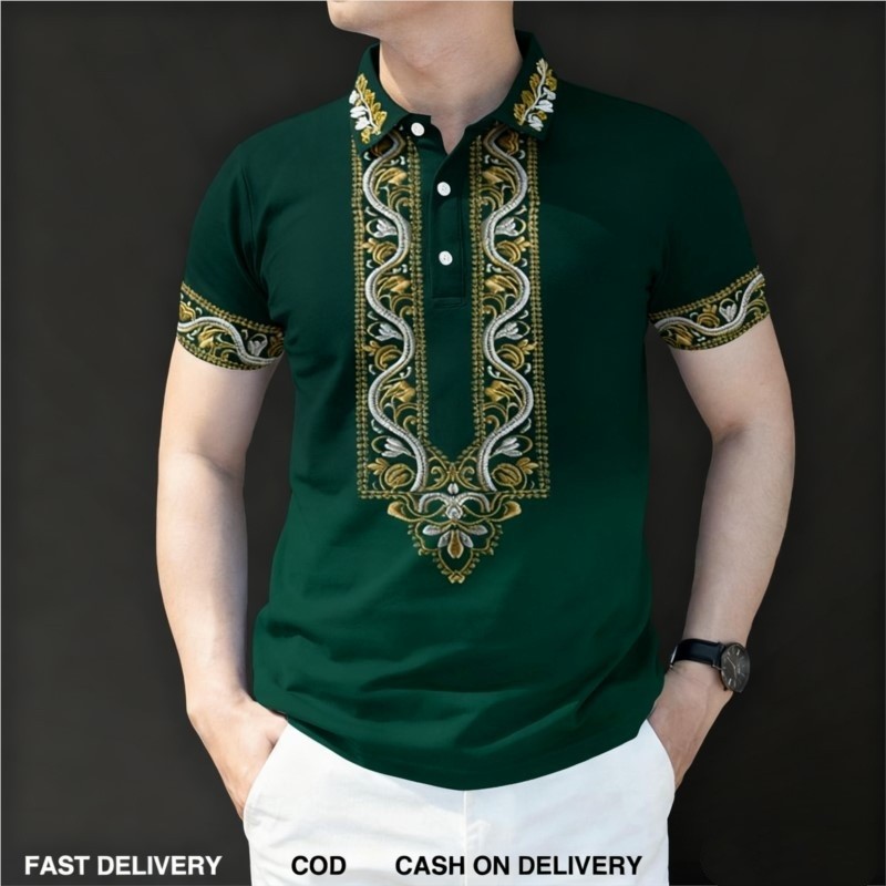 เสื้อโปโลบารองผู้ชาย ปี 2026 เ - Vintage Summer Clothing Men บทวิจารณ์และราคา