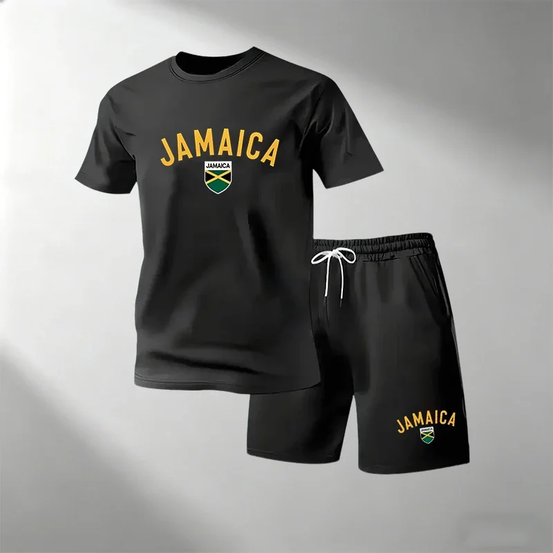 ชุดเสื้อยืดลำลองฤดูร้อน JAMAIC - Summer Clothing For Young Men บทวิจารณ์และราคา