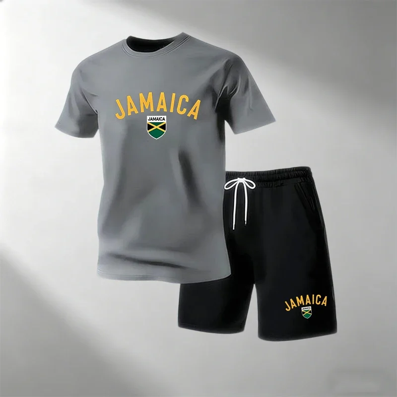 ชุดเสื้อยืดลำลองฤดูร้อน JAMAIC - Summer Clothing For Young Men บทวิจารณ์และราคา