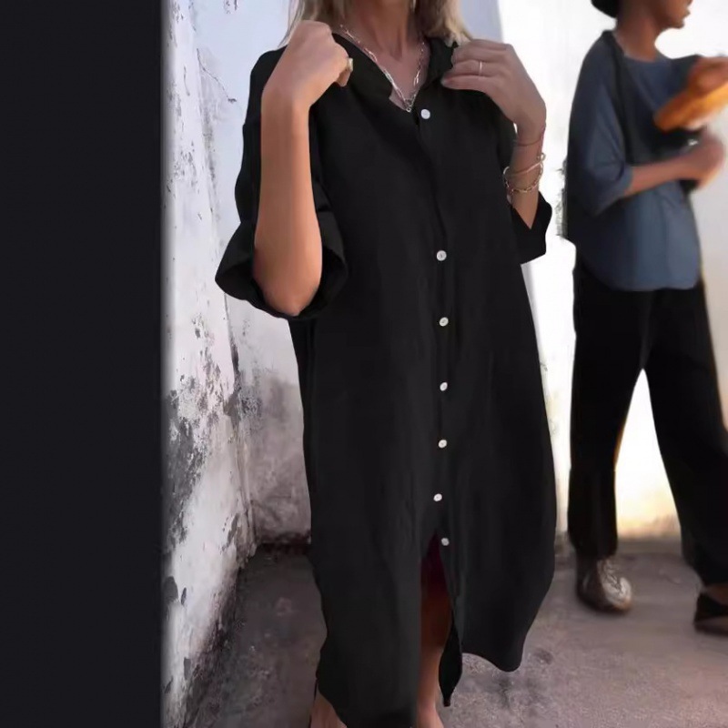 เดรสเชิ้ตผู้หญิงสไตล์ Old Mone - Summer Clothing H&M บทวิจารณ์และราคา