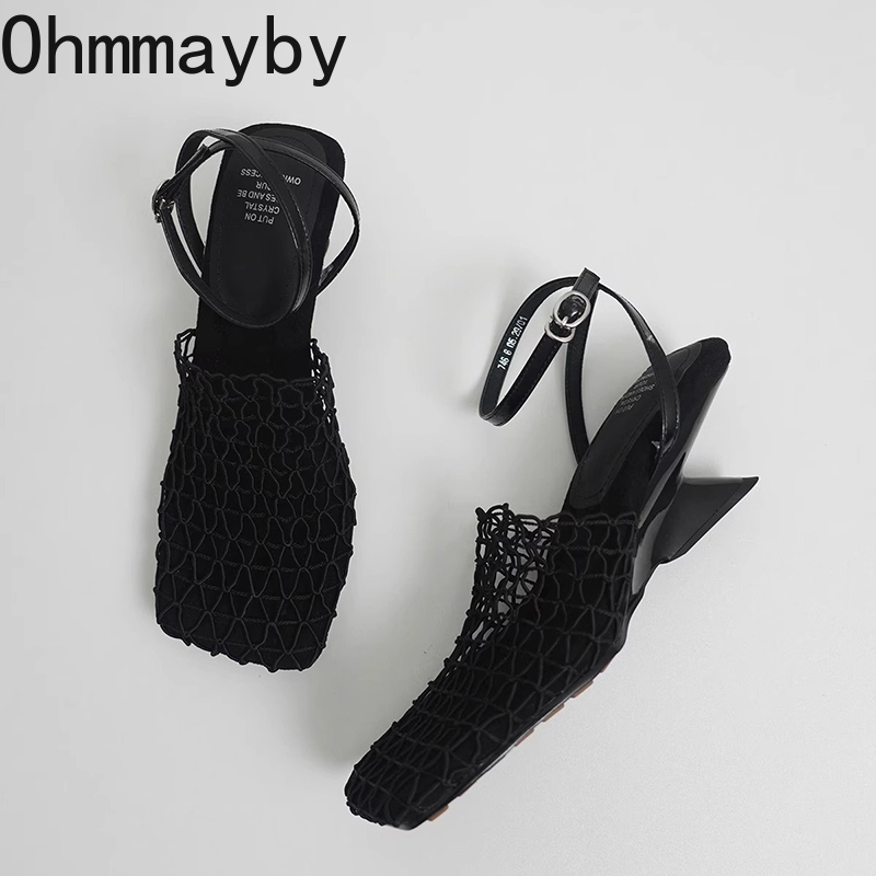 รองเท้าส้นสูงแบบเปิดส้น ดีไซน์ - Summer Holiday Clothing Women บทวิจารณ์และราคา