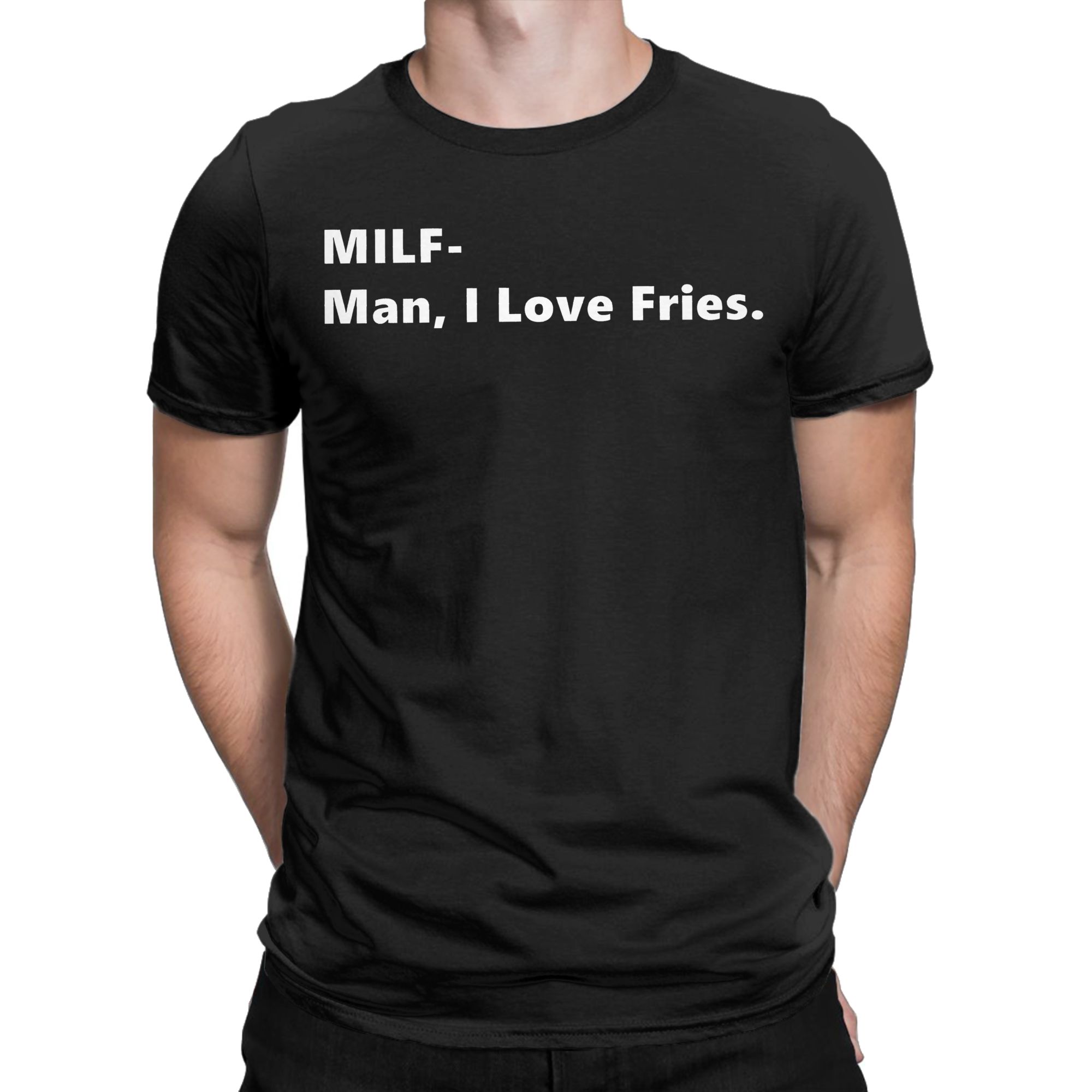 MILF Man I Love Fries คำคมตลกๆ - Summer Clothing Quotes บทวิจารณ์และราคา