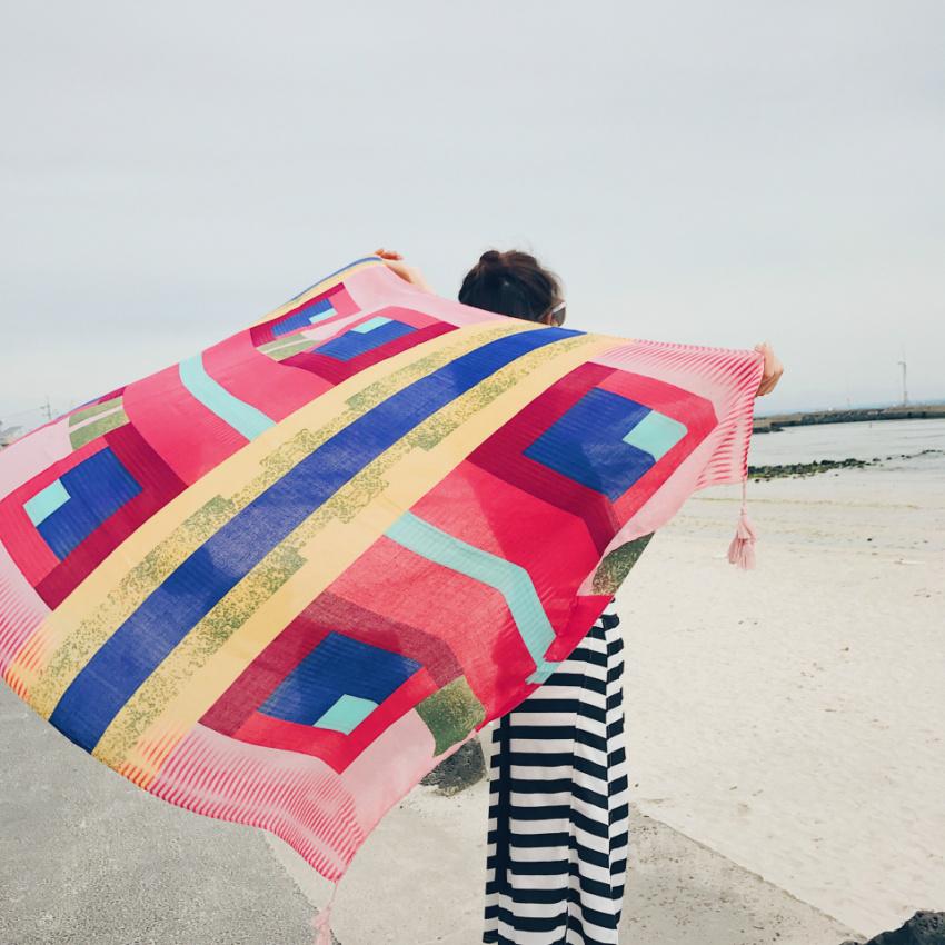 แฟชั่น 90x180 ซม.ผ้าฝ้าย Pareo - Sarong Pareo Wrap บทวิจารณ์และราคา