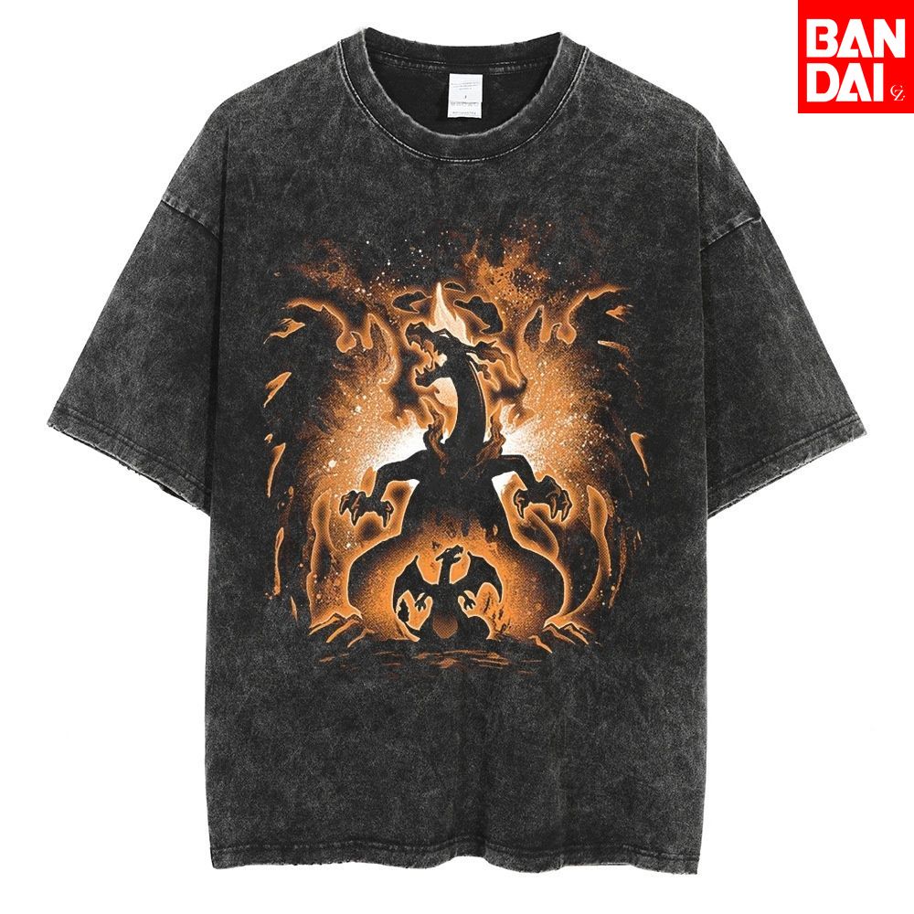 โปเกมอน ชาริซาร์ด ทีเสื้อผู้ชา - Vintage Summer Clothing Men บทวิจารณ์และราคา