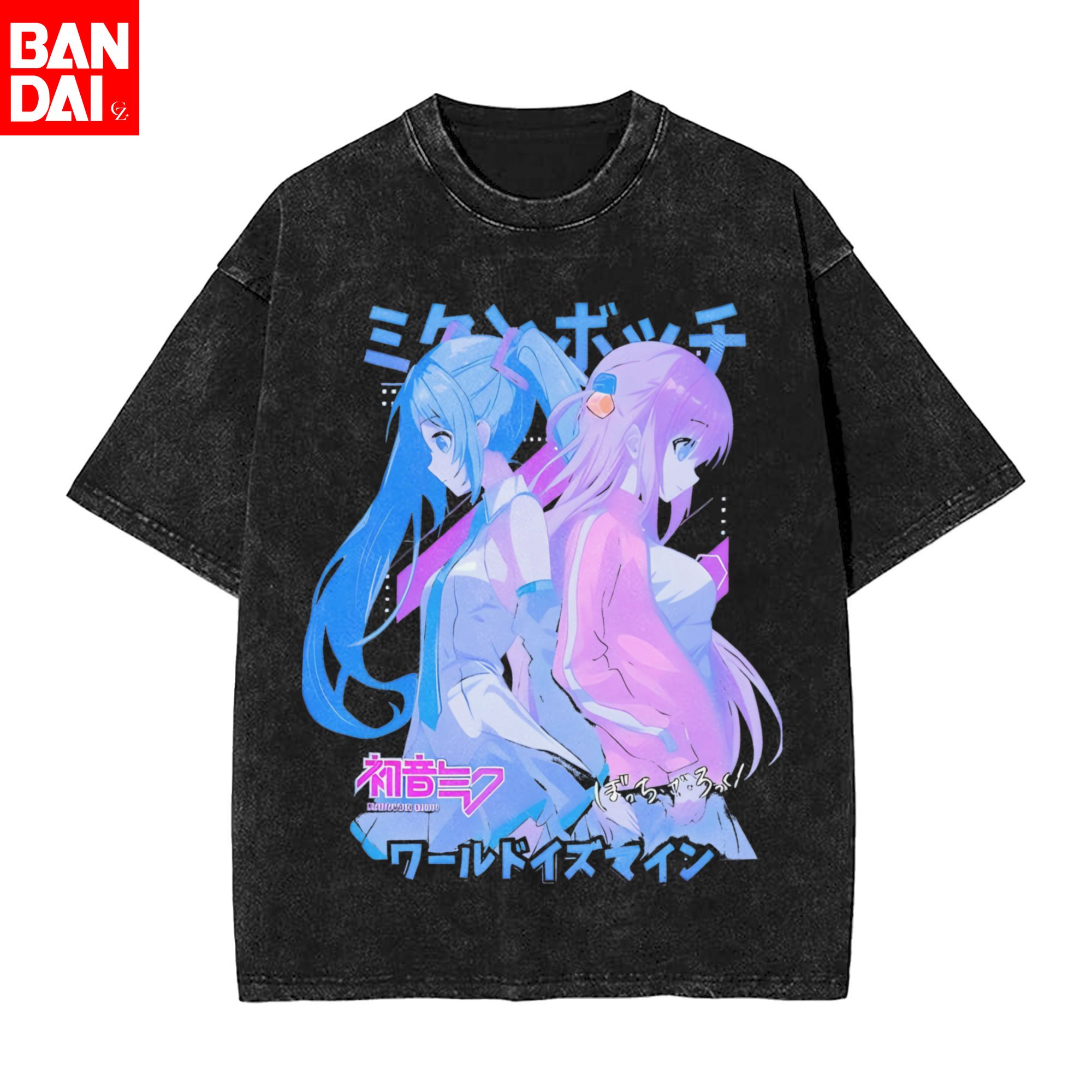 เสื้อยืดลายกราฟิก Hatsune Miku - Vintage Summer Clothing Men บทวิจารณ์และราคา