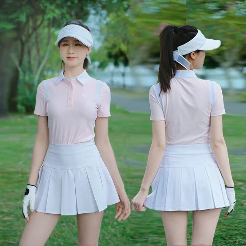 เสื้อกอล์ฟแขนสั้นสำหรับผู้หญิง - Summer Clothing Essentials Women บทวิจารณ์และราคา