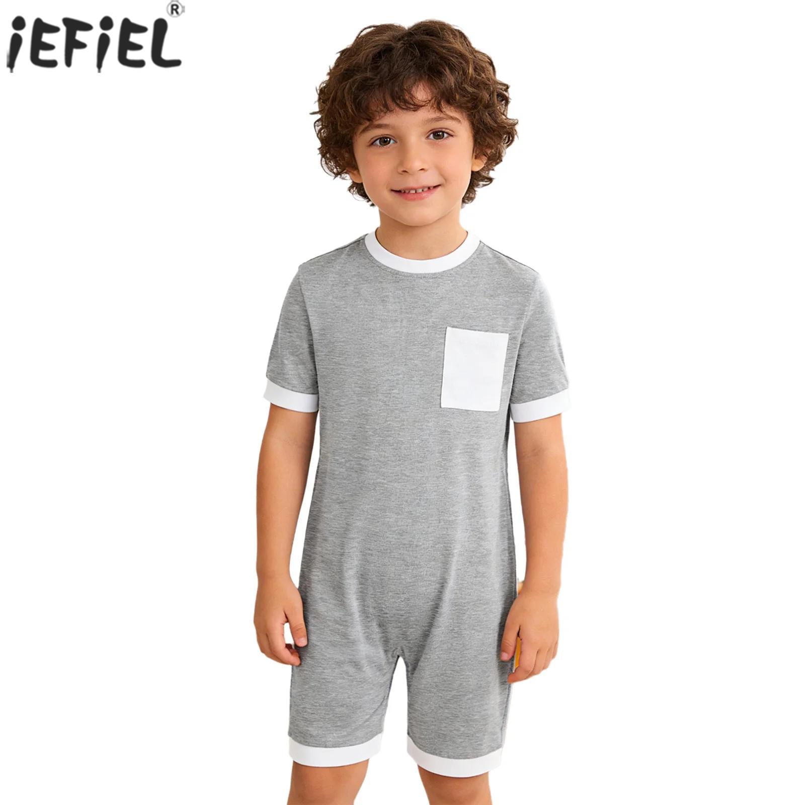 ชุดจั๊มสูทเด็กชายหญิง สำหรับเด - Summer Clothing Kids Boys บทวิจารณ์และราคา