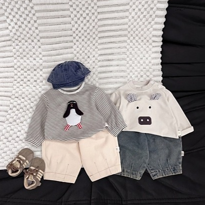 กางเกงเด็กผู้ชาย 2026 ฤดูใบไม้ - Summer Clothing Label บทวิจารณ์และราคา