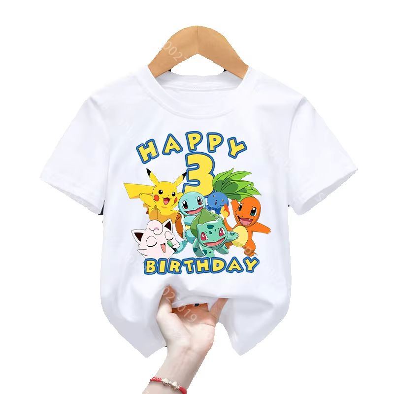 เสื้อยืดลายการ์ตูนปิกาจู สควิร - Summer Edition Clothing บทวิจารณ์และราคา