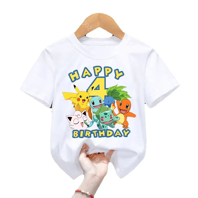 เสื้อยืดลายการ์ตูนปิกาจู สควิร - Summer Edition Clothing บทวิจารณ์และราคา