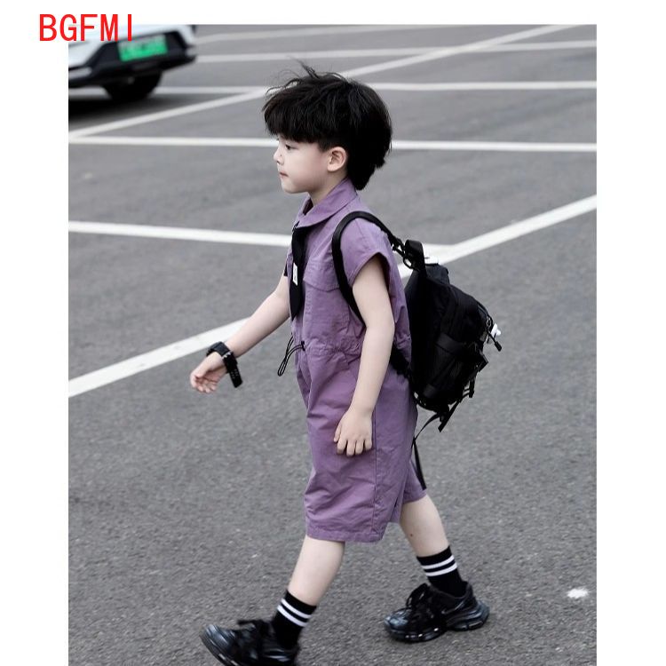 เด็กฤดูร้อนกางเกงขาสั้น Overal - Summer Clothing Kids Boys บทวิจารณ์และราคา