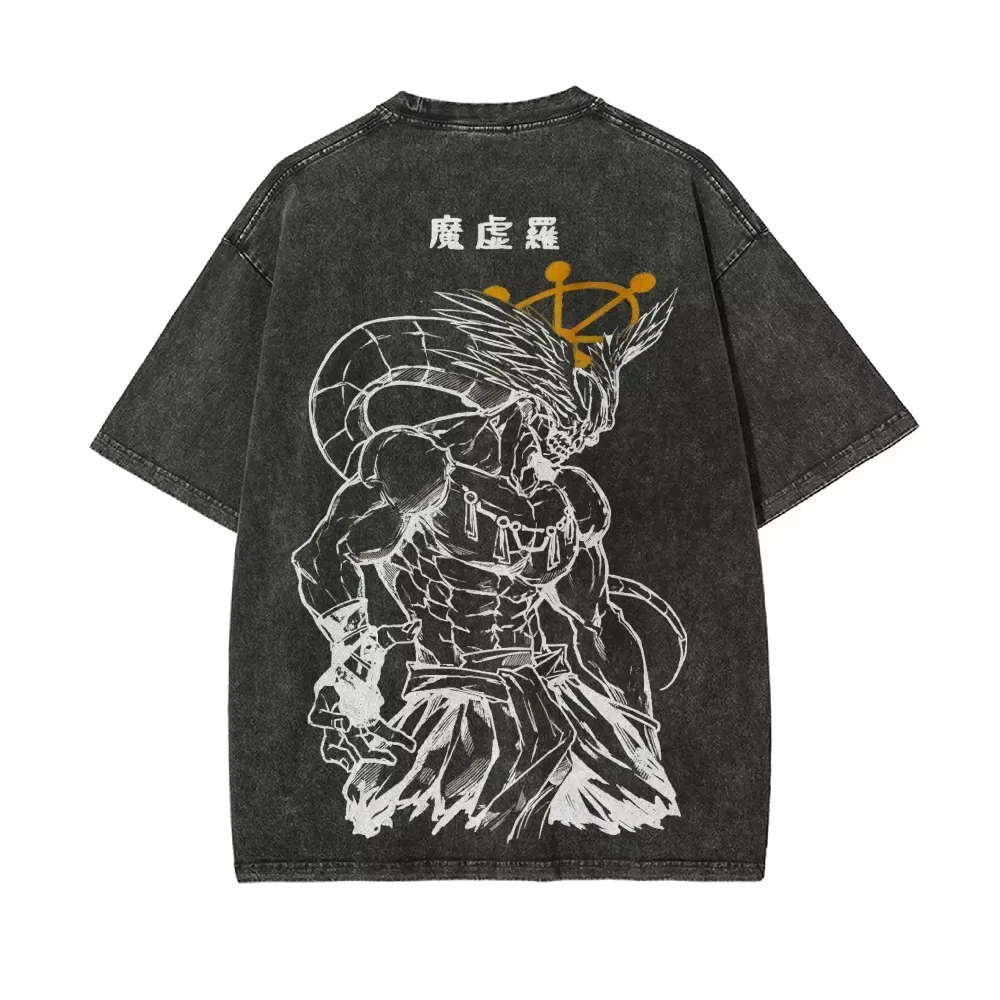 เสื้อยืดผู้ชายลาย Mahoraga Whe - Vintage Summer Clothing Men บทวิจารณ์และราคา