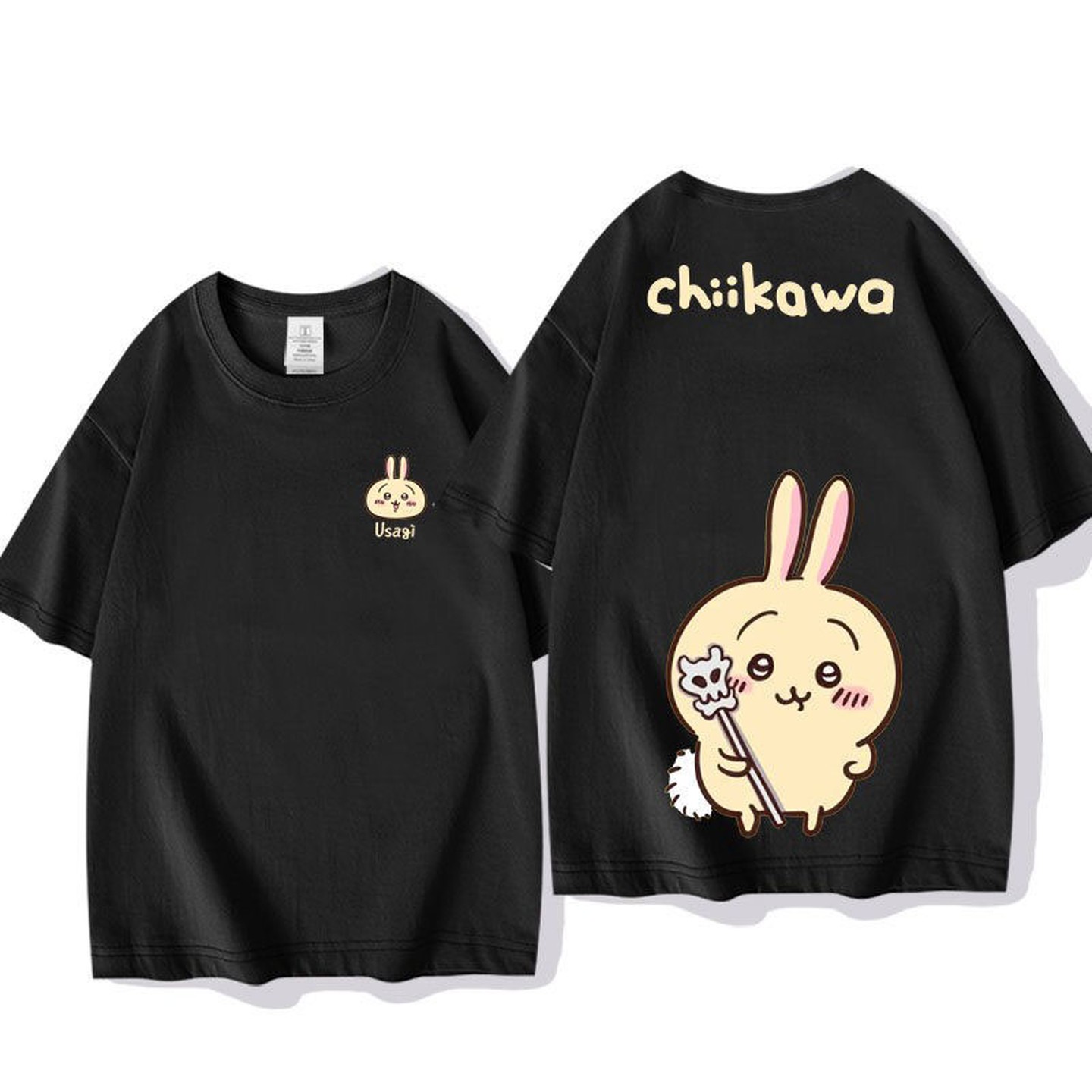 เสื้อยืดลายการ์ตูน Chiikawa Us - Tie Front Shirt บทวิจารณ์และราคา