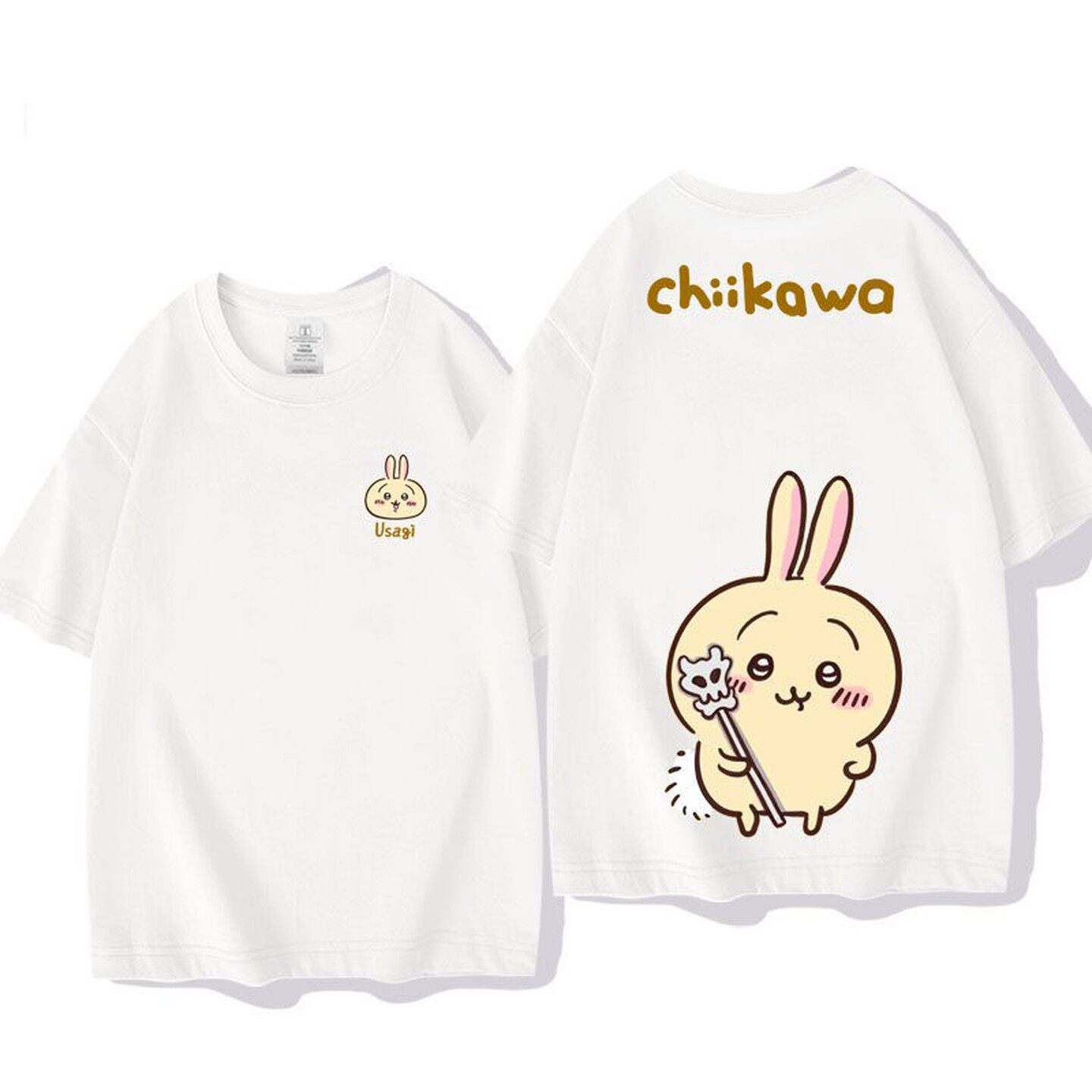 เสื้อยืดลายการ์ตูน Chiikawa Us - Tie Front Shirt บทวิจารณ์และราคา