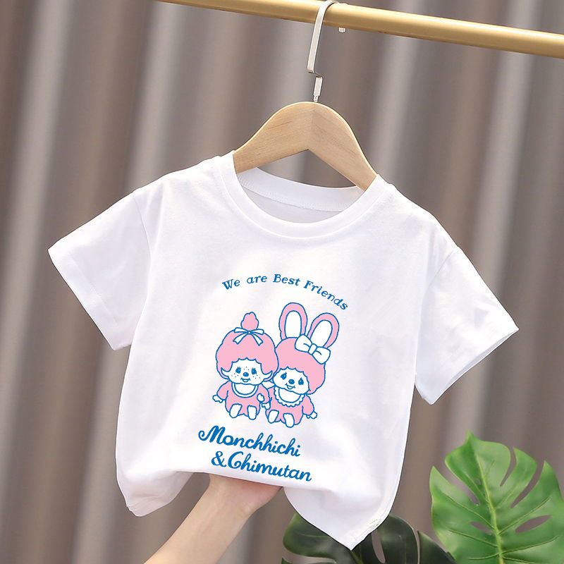 มอนชิชิเสื้อยืดเด็กอะนิเมะฟิกเ - Summer Clothing Kids Boys บทวิจารณ์และราคา