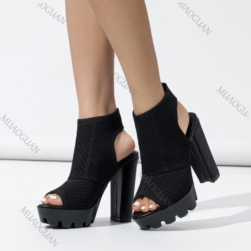 รองเท้าส้นสูงผู้หญิงแบบใหม่สำห - Summer Holiday Clothing Women บทวิจารณ์และราคา