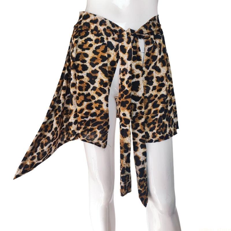 31BF สตรีเสือดาวพิมพ์ชายหาด Pa - Sarong Pareo Wrap บทวิจารณ์และราคา