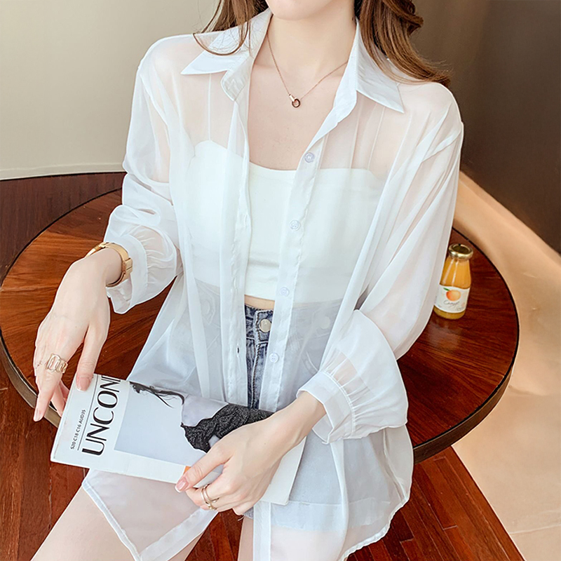 เสื้อเชิ้ตผูกหลังแบบติดกระดุมส - Tie Front Shirt บทวิจารณ์และราคา