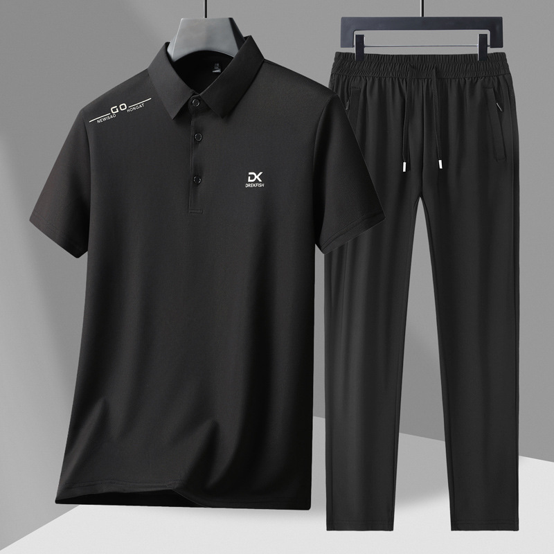 ชุดกีฬาลำลอง 2 ชิ้นสำหรับผู้ชา - Summer Clothing For Young Men บทวิจารณ์และราคา