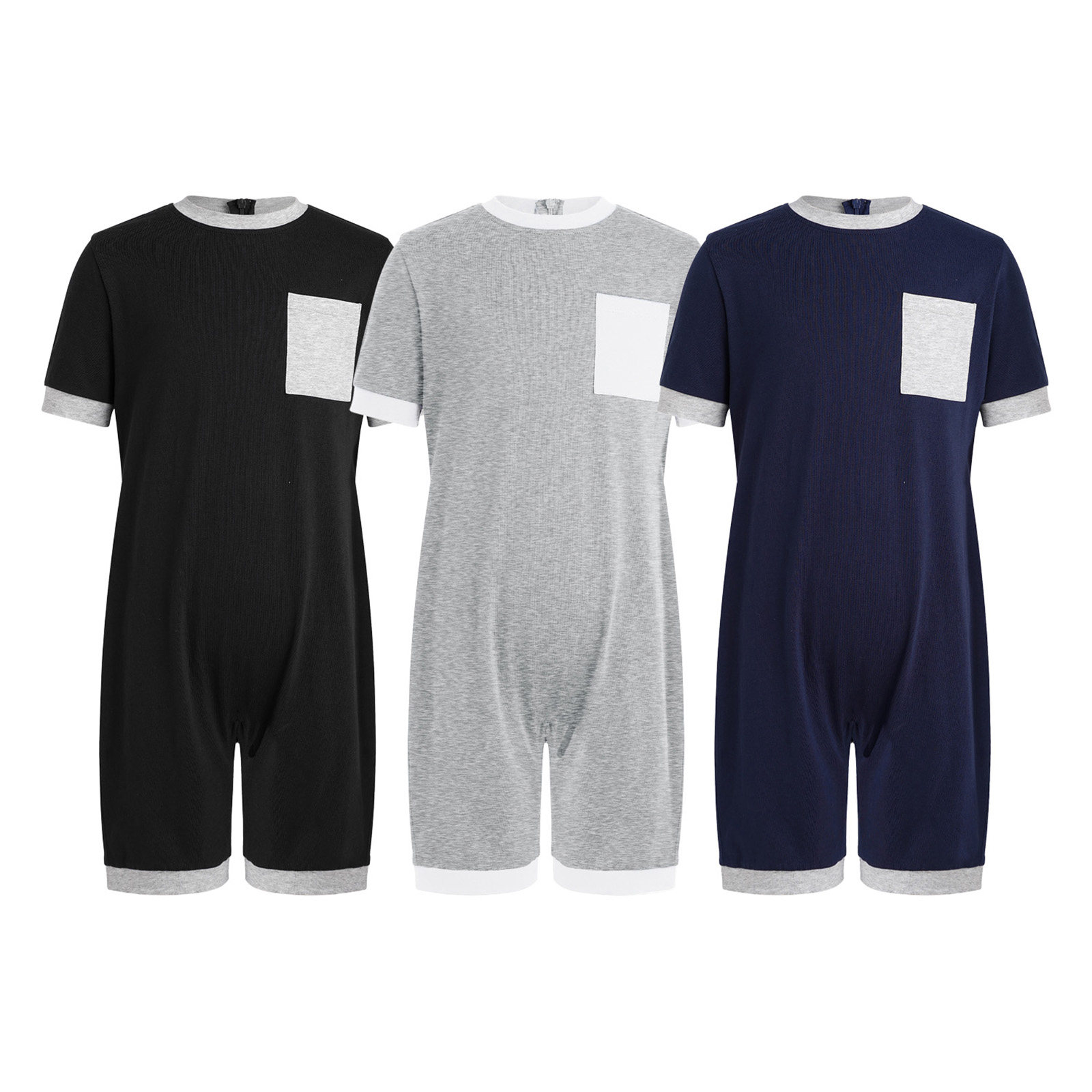 ชุดจั๊มสูทเด็กแบบพิเศษ 3 ชิ้น  - Summer Clothing Kids Boys บทวิจารณ์และราคา