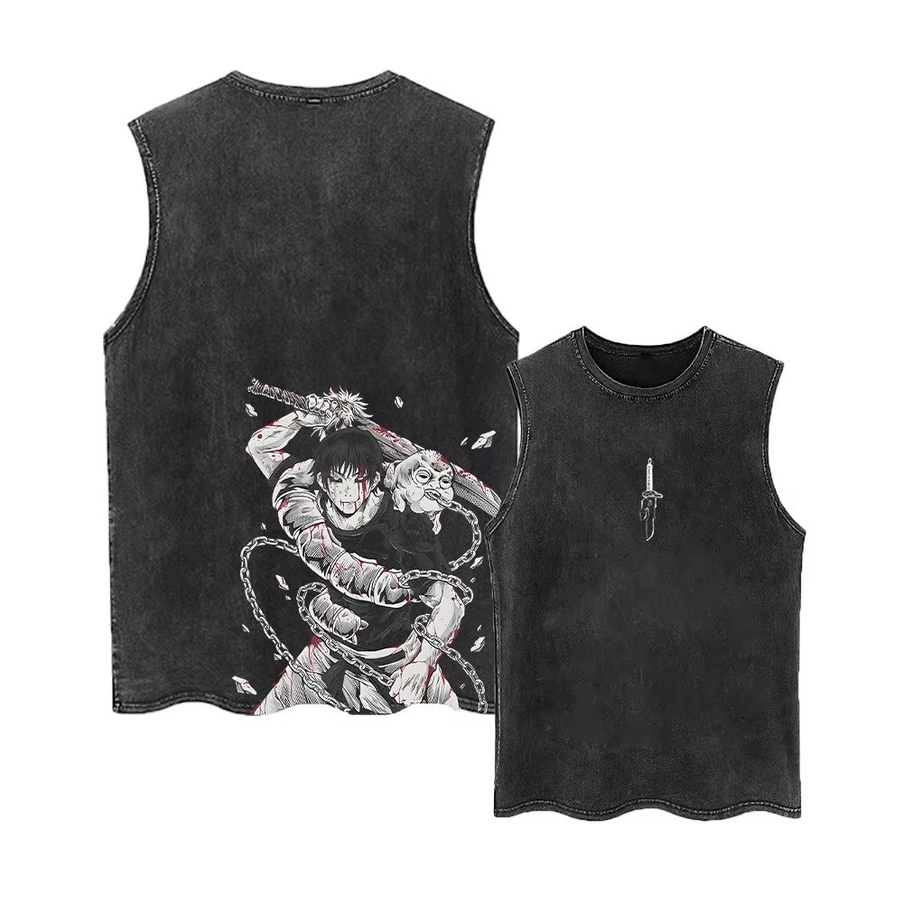 เสื้อกล้ามลายอนิเมะ Jujutsu Ka - Summer Edition Clothing บทวิจารณ์และราคา