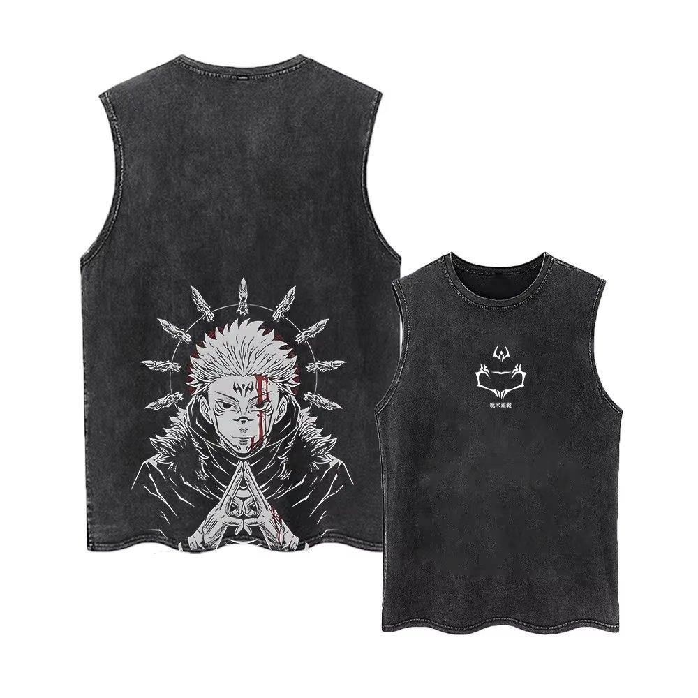 เสื้อกล้ามลายอนิเมะ Jujutsu Ka - Summer Edition Clothing บทวิจารณ์และราคา